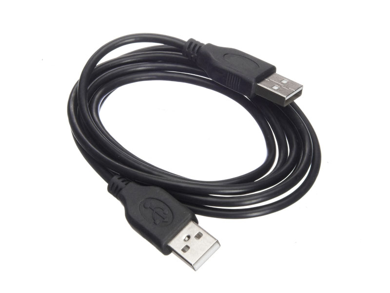 

Кабель USB 1.1(Am)-USB 1.1(Am), 1.5м, черный Netko (NUSB-1.1A-1.5m-php/bl)