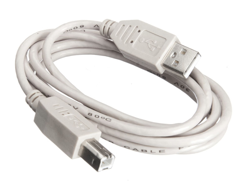 Кабель USB 1.1(Am)-USB 1.1(Bm), 1.5м, серый Netko (NUSB-1.1AB-1.5m-php/gry) NUSB-1.1AB-1.5m-php/gry - фото 1