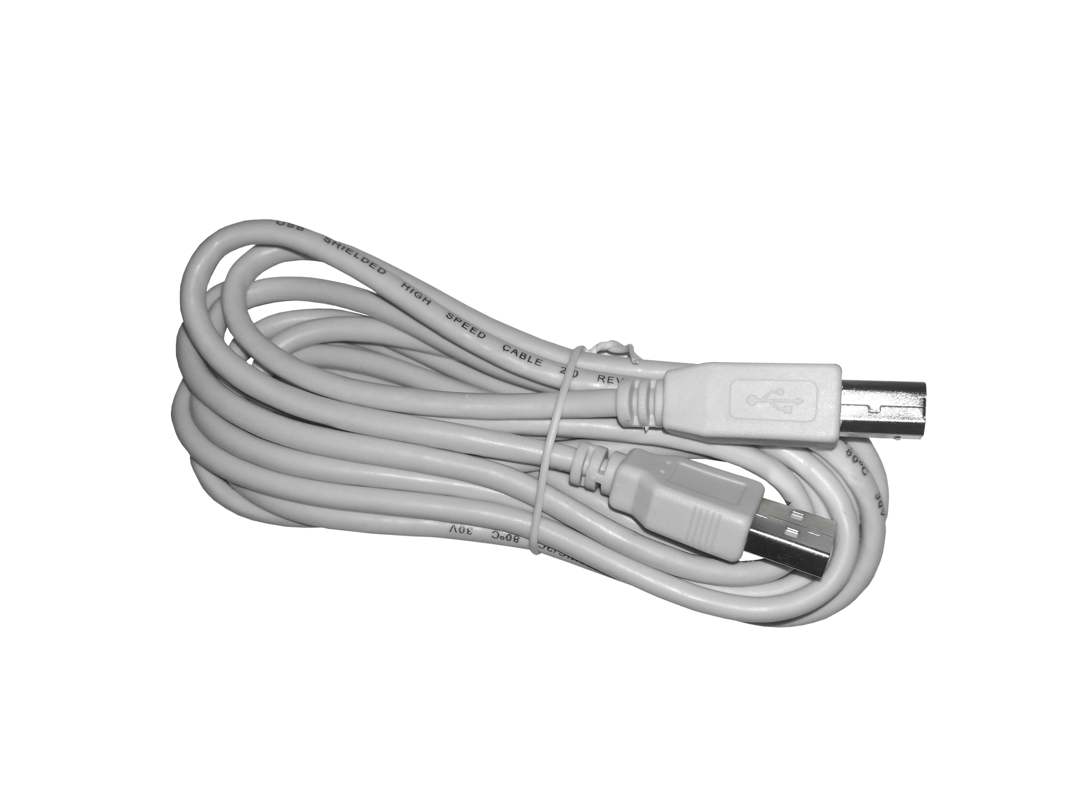 Кабель USB 2.0(Am)-USB 2.0(Bm), 3м, серый Netko (NUSB-2.0AB-3m-pb/gry)