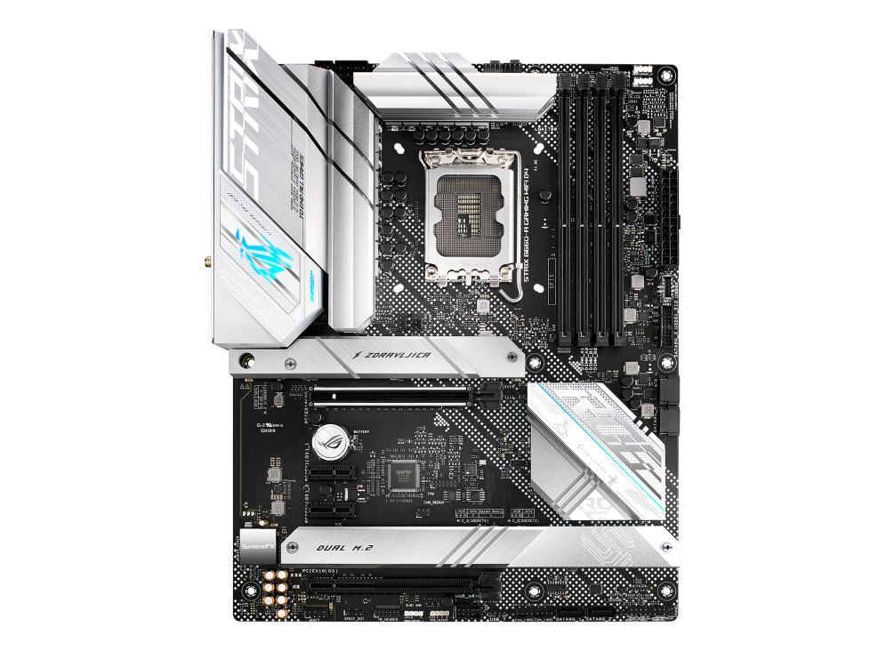 

Материнская плата ASUS ROG STRIX B660-A GAMING WIFI D4, Socket1700, Intel B660, 4xDDR4, 2PCI-Ex16, 4SATA3, 7.1-ch, 2.5GLAN, 5 USB 3.2, 3 USB Type-C, HDMI, DP, ATX, Retail, ROG STRIX B660-A GAMING WIFI D4