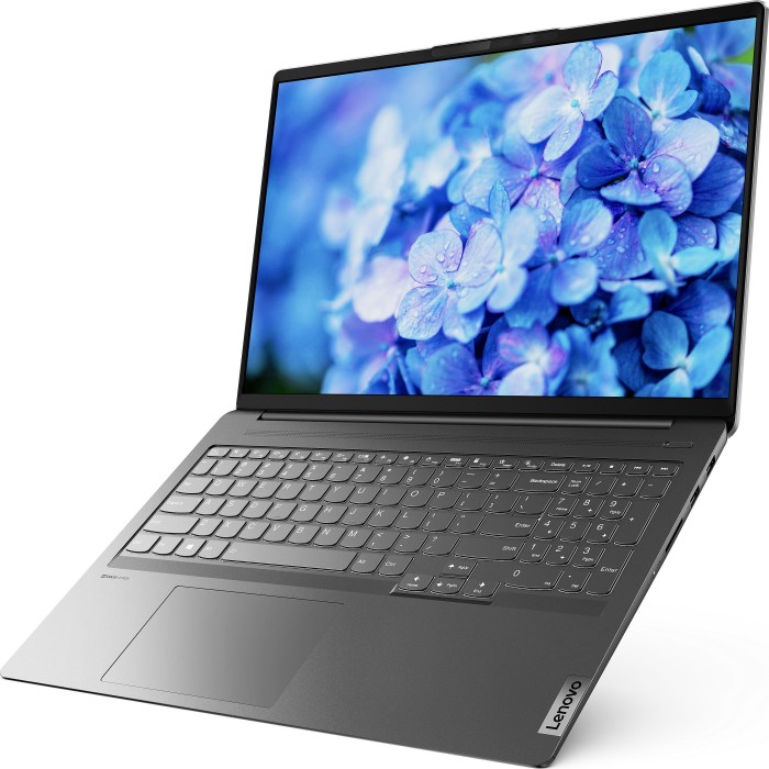 

Ноутбук Lenovo IdeaPad 5 Pro 16IHU6 16" IPS 2560x1600, Intel Core i7-11370H 3.3GHz, 16Gb RAM, 1Tb SSD, NVIDIA GeForce MX450-2Gb, W11, серый (82L900APRU), 16IHU6