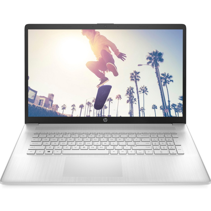 

Ноутбук HP 17-cp0098ur 17.3" IPS 1920x1080, AMD Ryzen 5 5500U 2.1GHz, 8Gb RAM, 512Gb SSD, DOS, серебристый (4E2H1EA), 17-cp0098ur