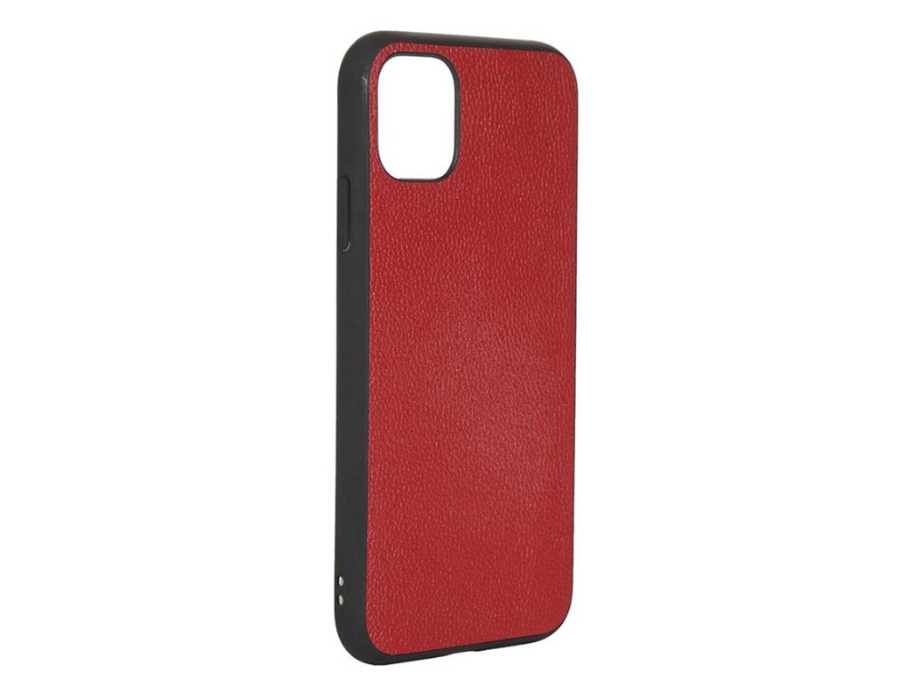 

Чехол-накладка Luxcase PL+ для смартфона Apple iPhone 11, кожа/полиуретан, красный (66003)
