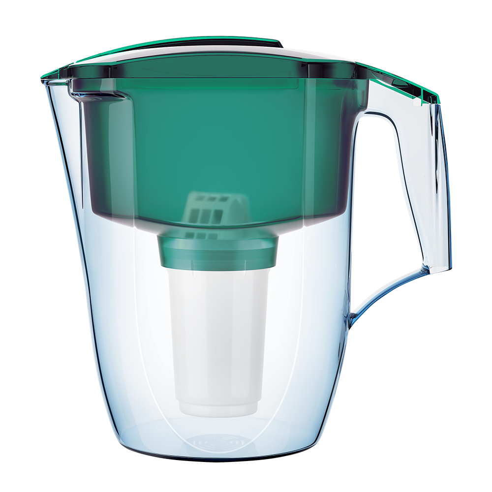 

Фильтр кувшин Аквафор Гарри + доп.модуль, прозрачный/темно-зеленый, Гарри + доп.модуль