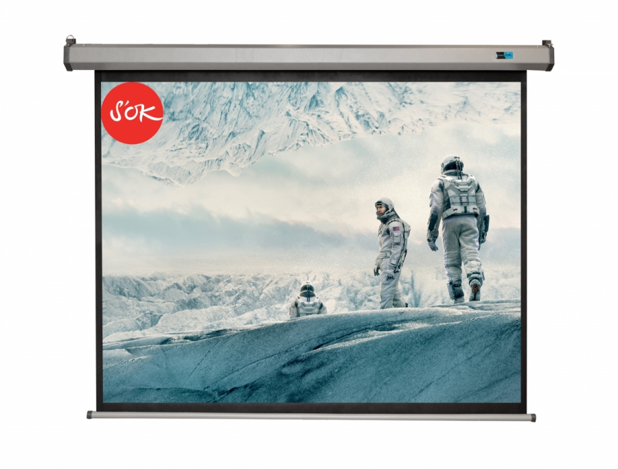 Экран для проектора Sakura Printing S'OK SCPSM-200x150FG-GR, 100" 4:3