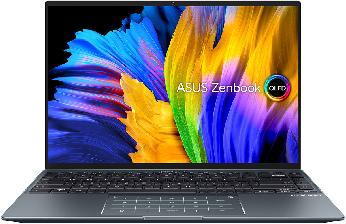 Ультрабук ASUS Zenbook 14X UX5401EA-KN180W 14" OLED 2880x1800, Intel Core i5-1135G7 2.4GHz, 16Gb RAM, 512Gb SSD, W11, серый (90NB0UQ1-M05270)