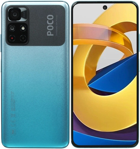 

Смартфон Xiaomi POCO M4 Pro 5G, 6.6" 1080x2400 IPS, MediaTek Dimensity 810, 4Gb RAM, 64Gb, 3G/4G/5G, NFC, Wi-Fi, BT, 2xCam, 2-Sim, 5000mAh, USB Type-C, Android 11, синий (36498), POCO M4 Pro 5G