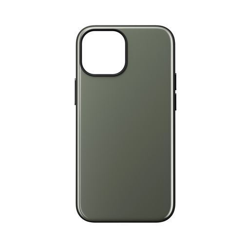 Чехол-накладка Nomad Sport для смартфона Apple iPhone 13 mini, пластик/поликарбонат, пепельно-зеленый (NM01048985)
