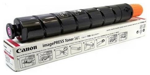 

Картридж лазерный Canon T01 M/8068B001, пурпурный, 39000 страниц, оригинальный для Canon imagePRESS C65, C700, C750, C800, C850, T01 M
