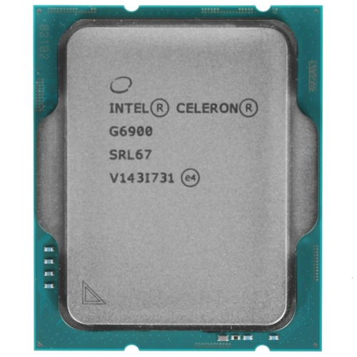 

Процессор Intel Celeron-G6900 Alder Lake, 2C/2T, 3400MHz 4Mb TDP-46 Вт LGA1700 BOX (BX80715G6900), G6900