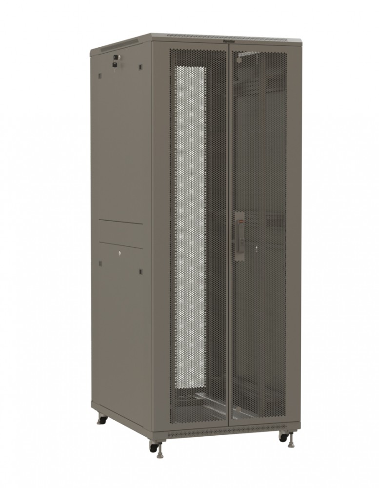 

Шкаф телекоммуникационный напольный 42U 800x1000 мм, перфорация/металл, серый, разборный, Hyperline TTR (TTR-4281-DD-RAL7035)