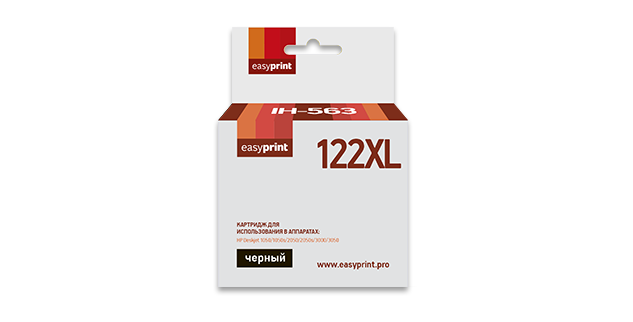 

Картридж струйный EasyPrint IH-563 (№122XL/CH563HE), черный, совместимый, для Deskjet 1050/1050s/2050/2050s/3000/3050
