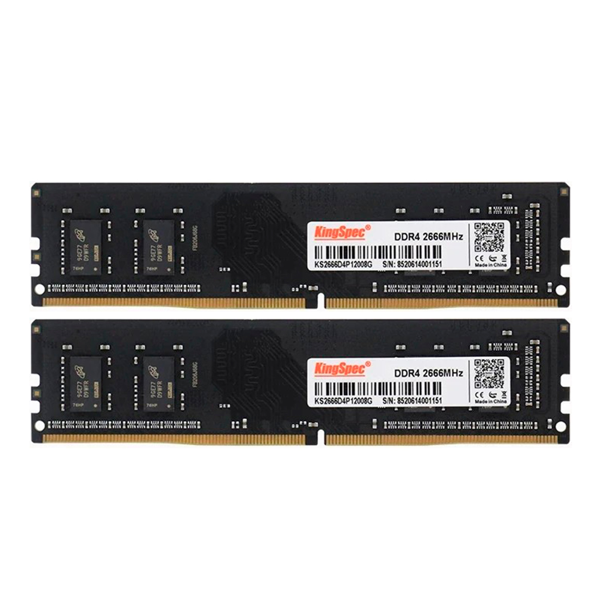 

Комплект памяти DDR4 DIMM 16Gb (2x8Gb), 2666MHz, CL19, 1.2V KingSpec Desktop (DDR4-PC-2x8GB-KIT), DDR4-PC-2x8GB-KIT