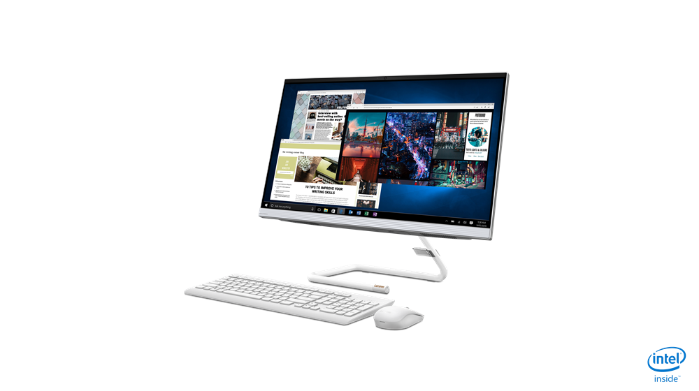 

Моноблок Lenovo IdeaCentre AIO 3 27IMB05 27" 1920x1080, Intel Core i3-10100T 3.0GHz, 8Gb RAM, 1Tb HDD, 128Gb SSD, DVD-RW, Intel UHD Graphics, WiFi, BT, Cam, DOS, белый, клавиатура, мышь (F0EY00KNRK), 27IMB05