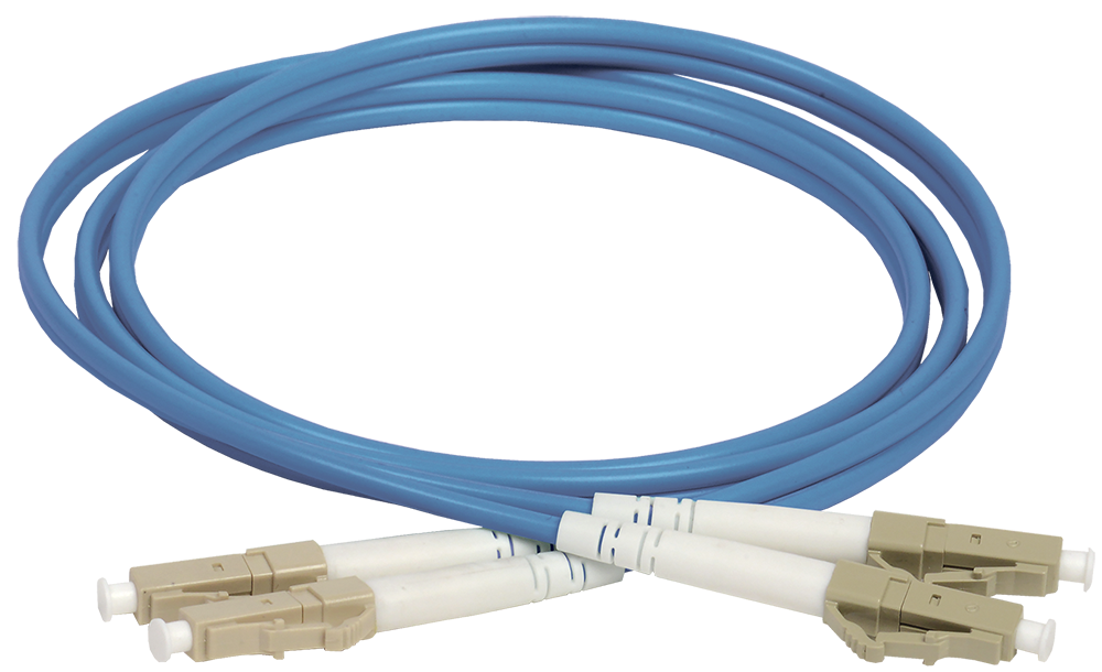 

Патч-корд оптический ITK, LC/UPC-LC/UPC, многомодовый, 50/125, OM4, двойной, 2м, синий (FPC5004-LCU-LCU-C2L-2M)