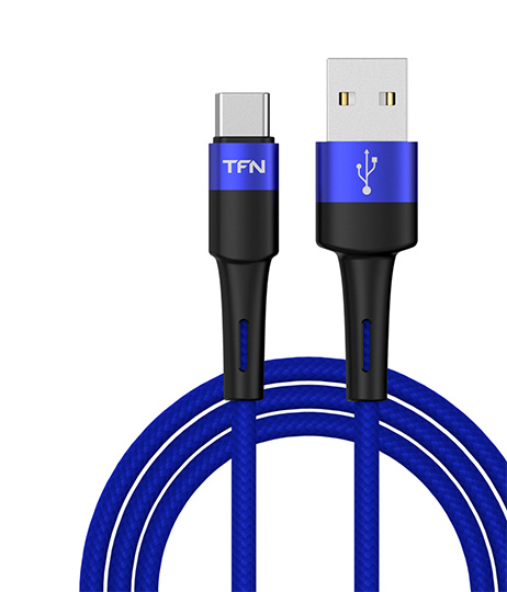 

Кабель USB Type-C-USB, 2A быстрая зарядка, 1.2м, синий TFN (TFN-C-ENV-AC1MBL)