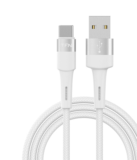 

Кабель USB Type-C-USB, 2A быстрая зарядка, 1.2м, белый TFN (TFN-C-ENV-AC1MWH)