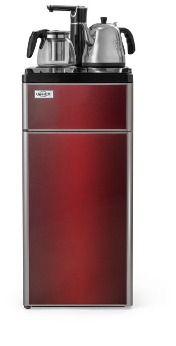 

Кулер напольный VATTEN L50RFAT, нагрев 1.35 кВт 10 л/ч / без охлаждения, красный/черный (5729), L50RFAT