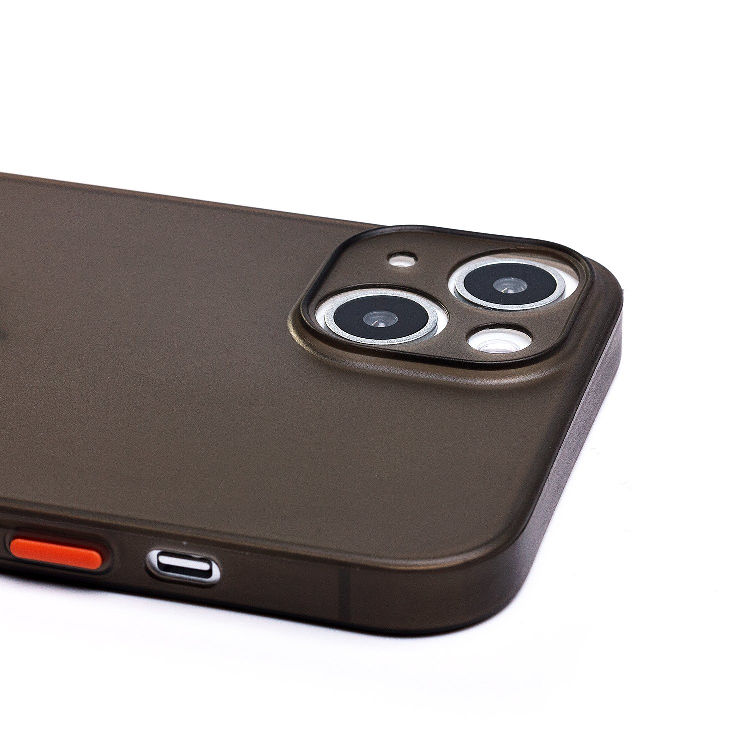 

Чехол-накладка PC052 для смартфона Apple iPhone 13, пластик, серый (202899)