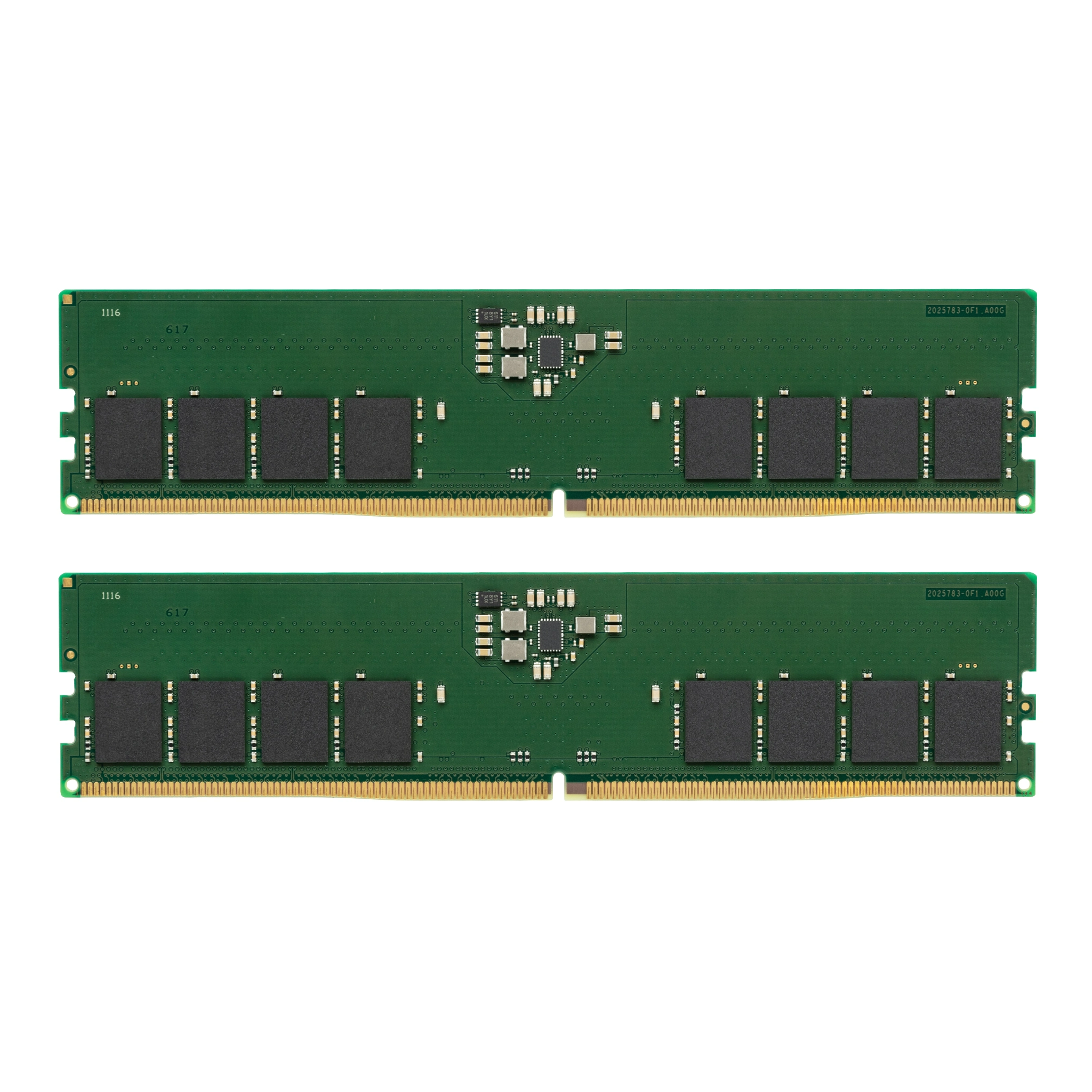 

Комплект памяти DDR5 DIMM 32Gb (2x16Gb), 4800MHz, CL40, 1.1 В, Kingston, ValueRAM (KVR48U40BS8K2-32)