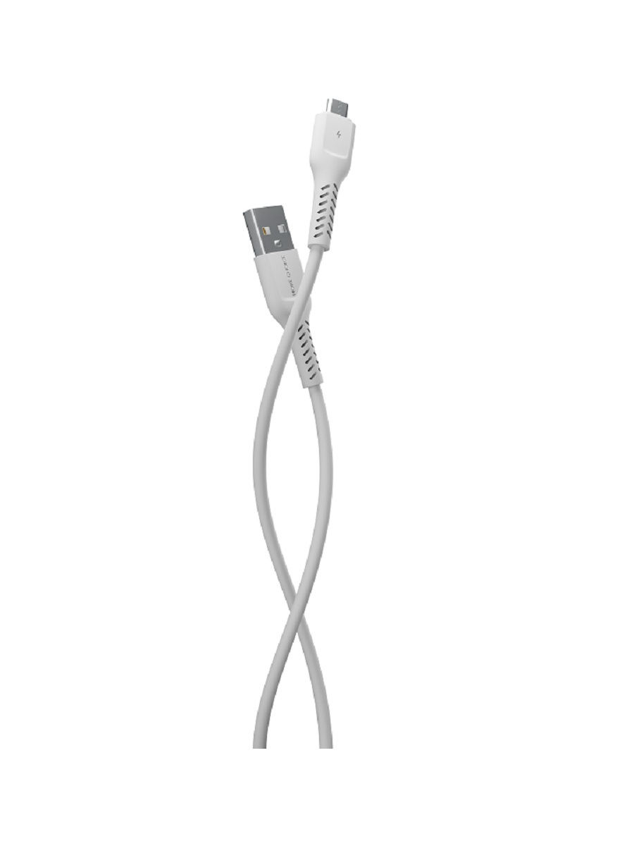 

Кабель Micro USB-USB, 2A, 1м, белый MORE CHOICE K16m, K16m