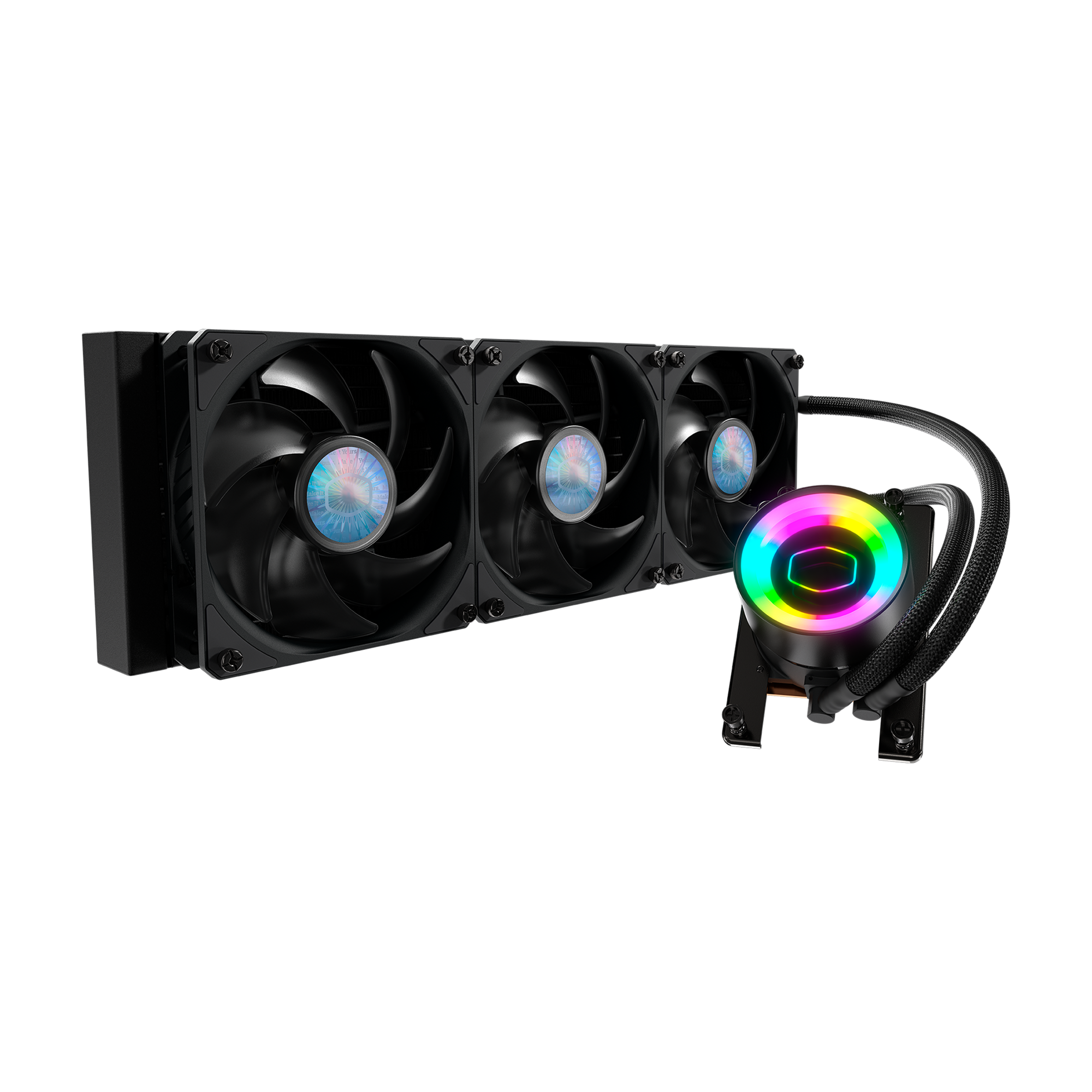 

Жидкостное охлаждение Cooler Master Liquid ML360 Mirror TR4 Edition для Socket/TR4, 280 Вт, 3x120мм (MLX-D36M-A18PK-T1), Liquid ML360 Mirror TR4 Edition