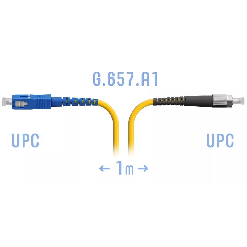 

Патч-корд оптический SNR, FC/UPC-SC/UPC, одномодовый, G.657.A1, одинарный, 1 м, LSZH, желтый (SNR-PC-FC/UPC-SC/UPC-A-1m)