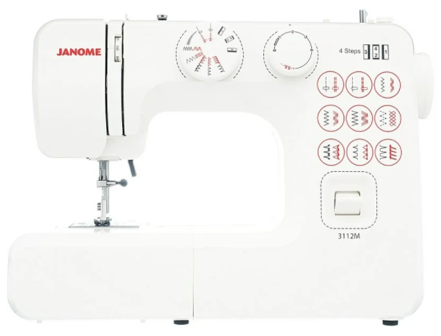 

Швейная машина Janome 3112M, белый (3112M), 3112M