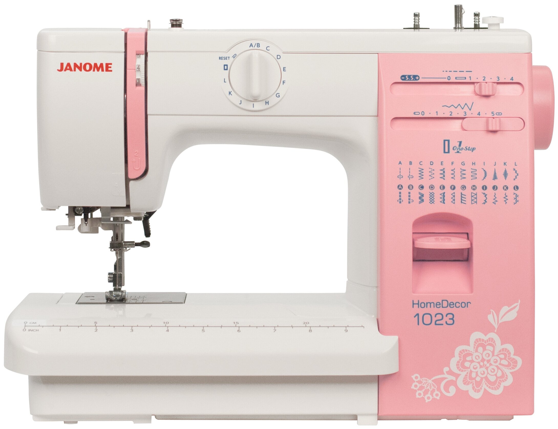 

Швейная машина Janome HomeDecor 1023, белый/розовый ( HomeDecor 1023), HomeDecor 1023
