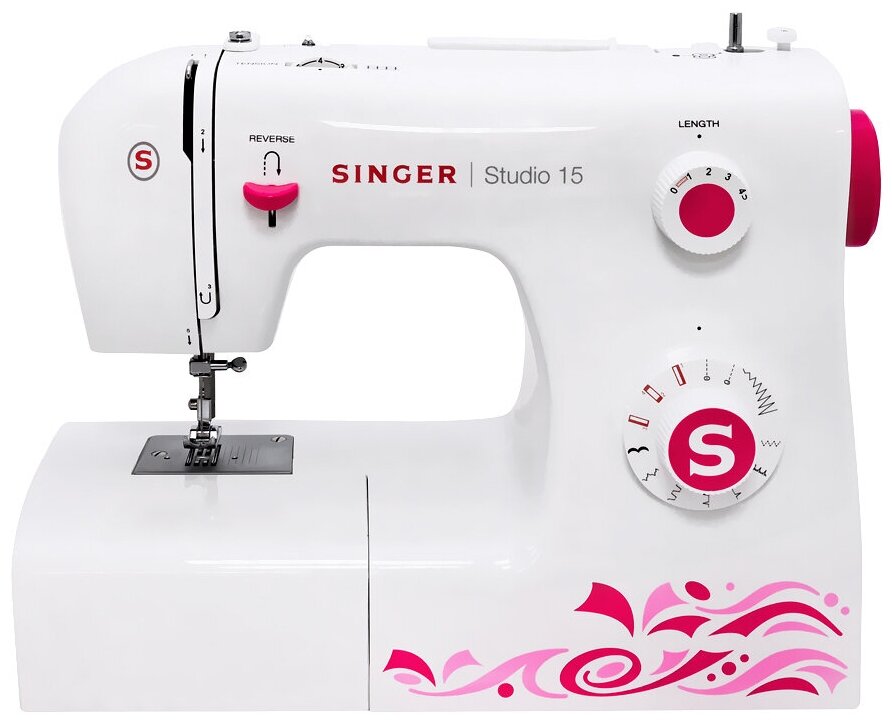 

Швейная машина Singer Studio 15, белый/розовый (Studio 15), Studio 15