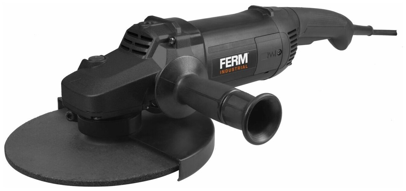 

УШМ (болгарка) Ferm AGM1118P, сетевая, 2300Вт, 230мм, 6500 об/мин, 6.1кг, AGM1118P