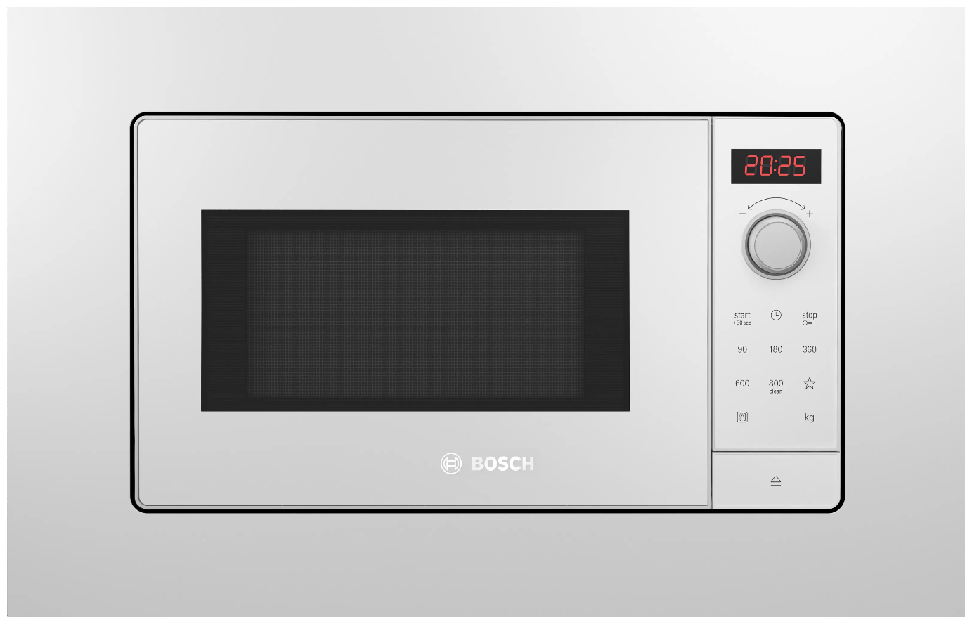 

Микроволновая печь встраиваемая Bosch BFL623MW3 20 л, 800 Вт, белый (BFL623MW3), BFL623MW3