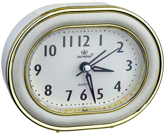 

Часы Perfeo PF-TC-017, от батарейки, будильник, хаки (PF_C3157), PF-TC-017