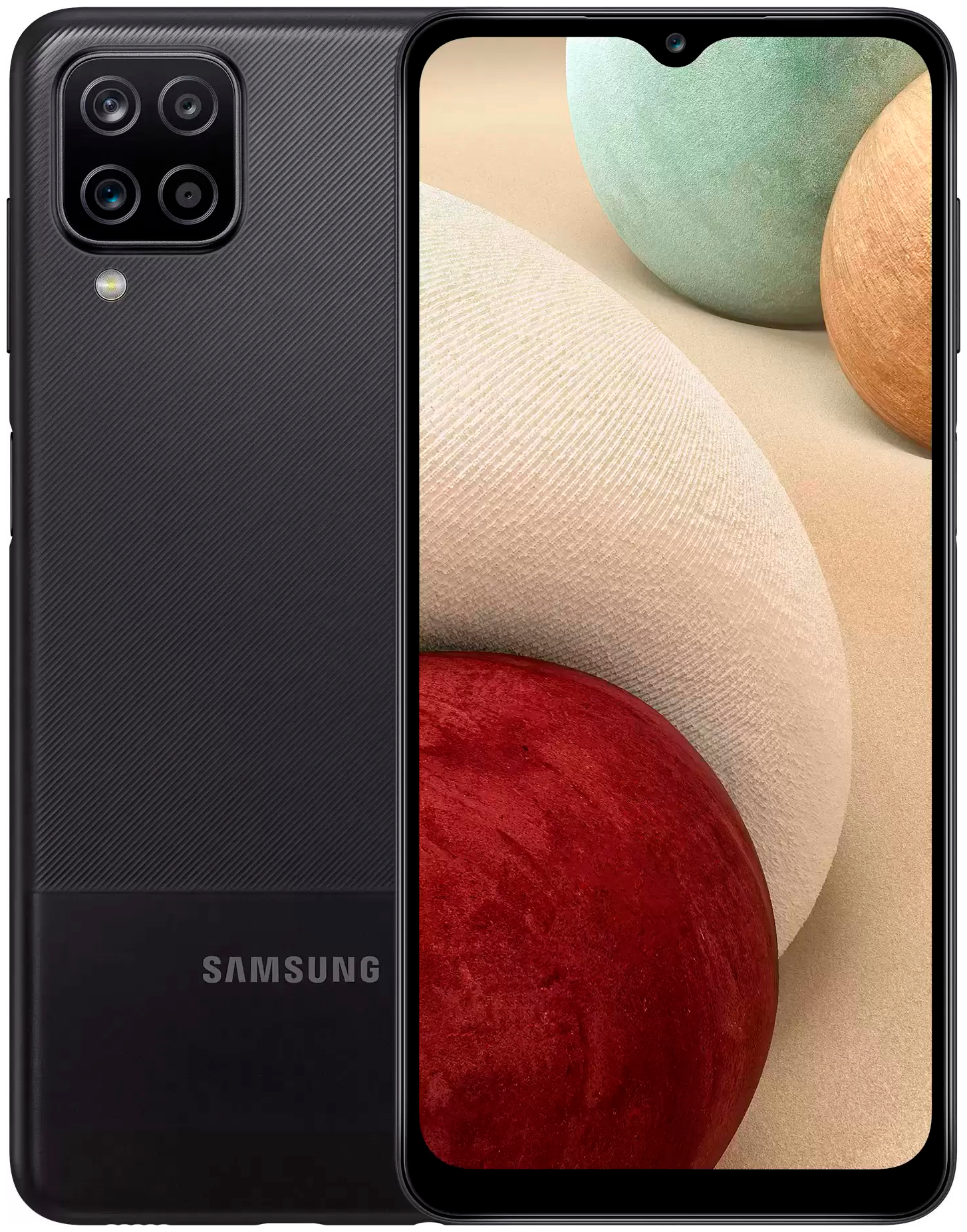 

Смартфон Samsung Galaxy A12, SM-A127F, 64Gb, 4Gb, черный, 3G, 4G, 2Sim, 6.5" LCD 720x1600 (SM-A127FZKVSER)(плохая упаковка), Galaxy A12 Nacho
