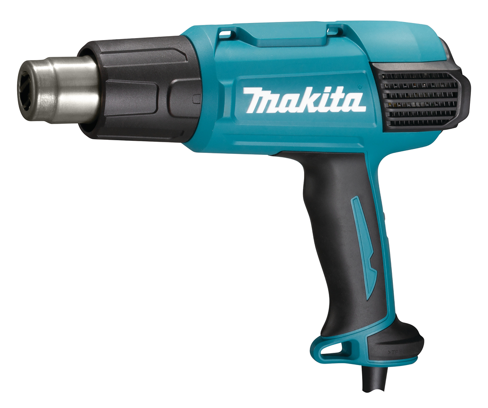 

Фен строительный Makita HG6531CK, сетевой, 2000Вт, от 50°C, до 650°C, до 550 л/м (00000036309), HG6531CK