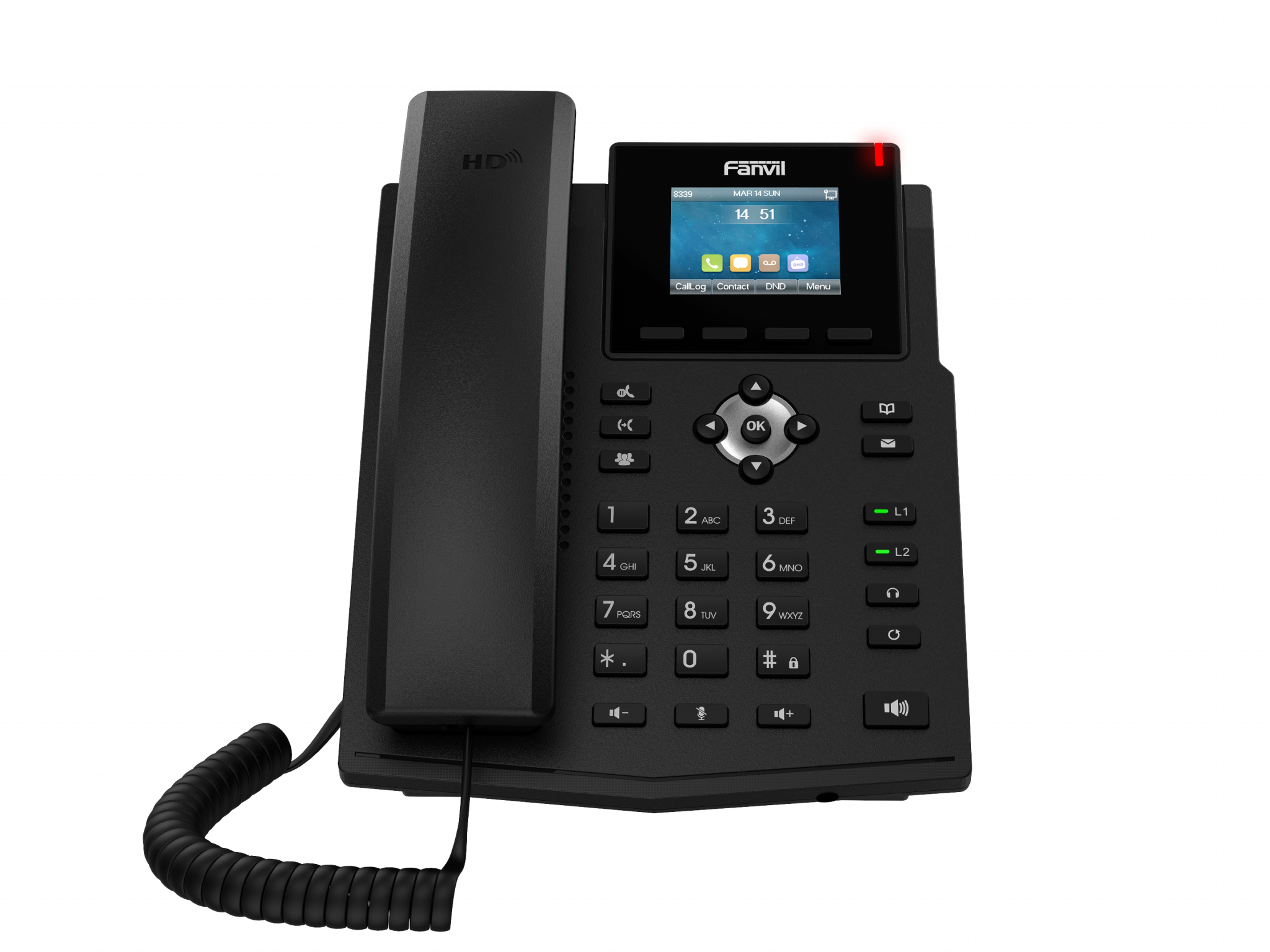 

VoIP-телефон Fanvil X3S Pro, 4 линии, 4 SIP-аккаунта, цветной дисплей, черный (X3S PRO), X3S Pro