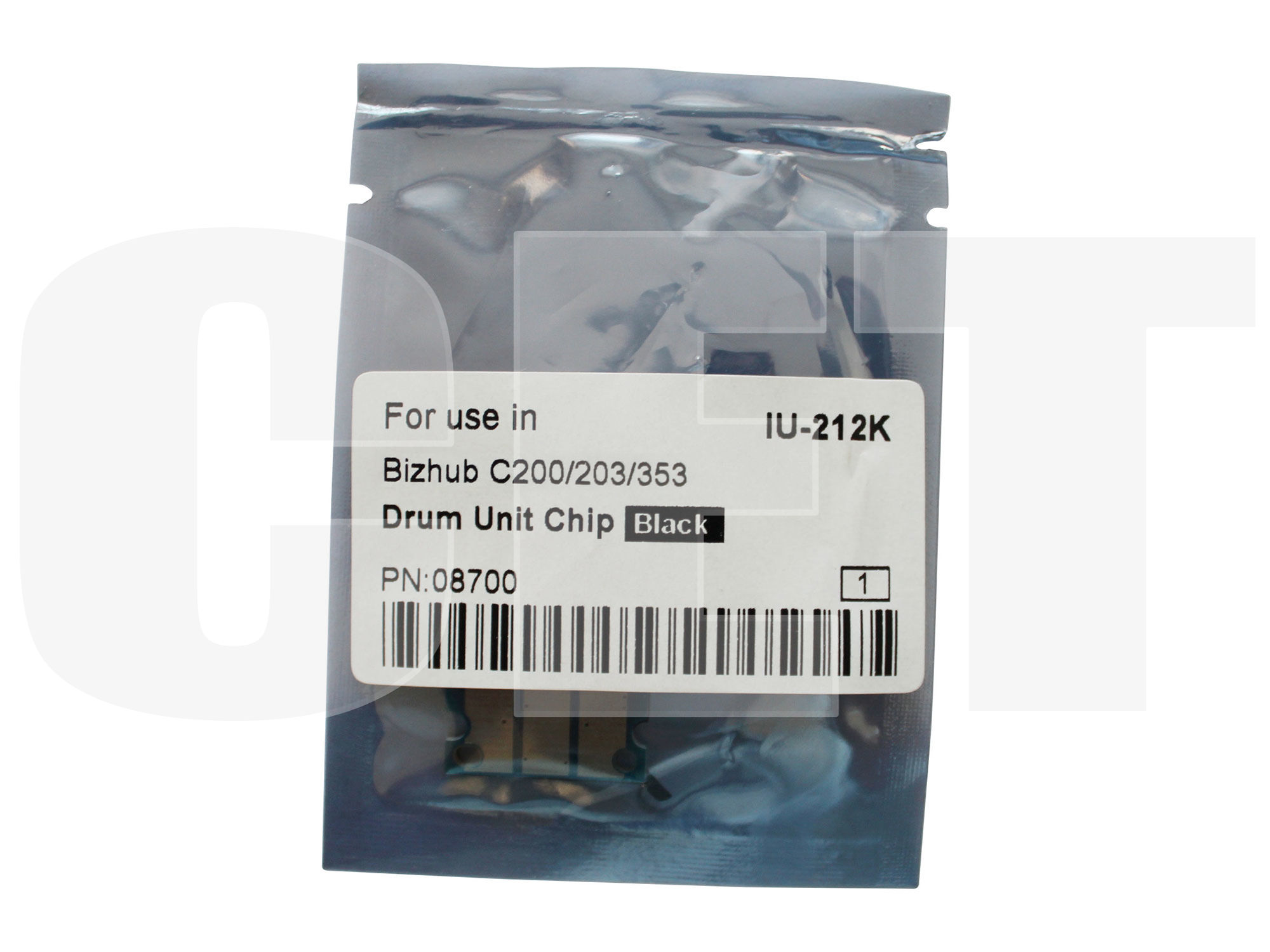 

Чип Cet CET8700 для Konica Minolta, черный, 120000 страниц