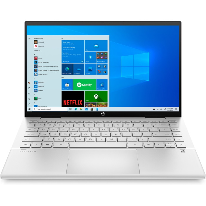 

Ноутбук HP Pavilion x360 14-dy0011ur 14" IPS 1920x1080 Touch, Intel Core i7 - 1165G7 2.8GHz, 16Gb RAM, 512Gb SSD, W10, серебристый (3B3K6EA), 14-dy0011ur