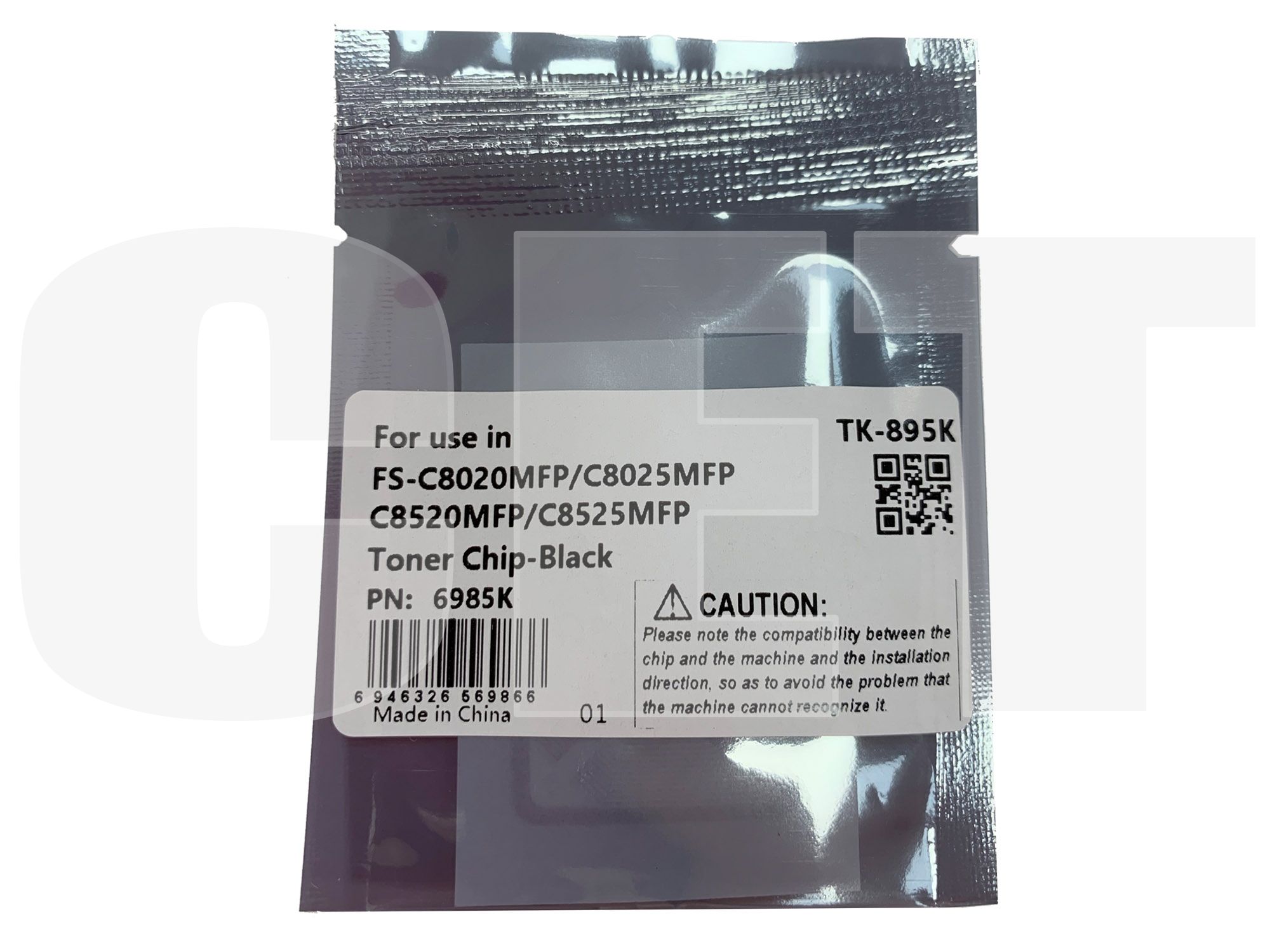 

Чип Cet CET6985K для Kyocera (TK-895), черный, 12000 страниц