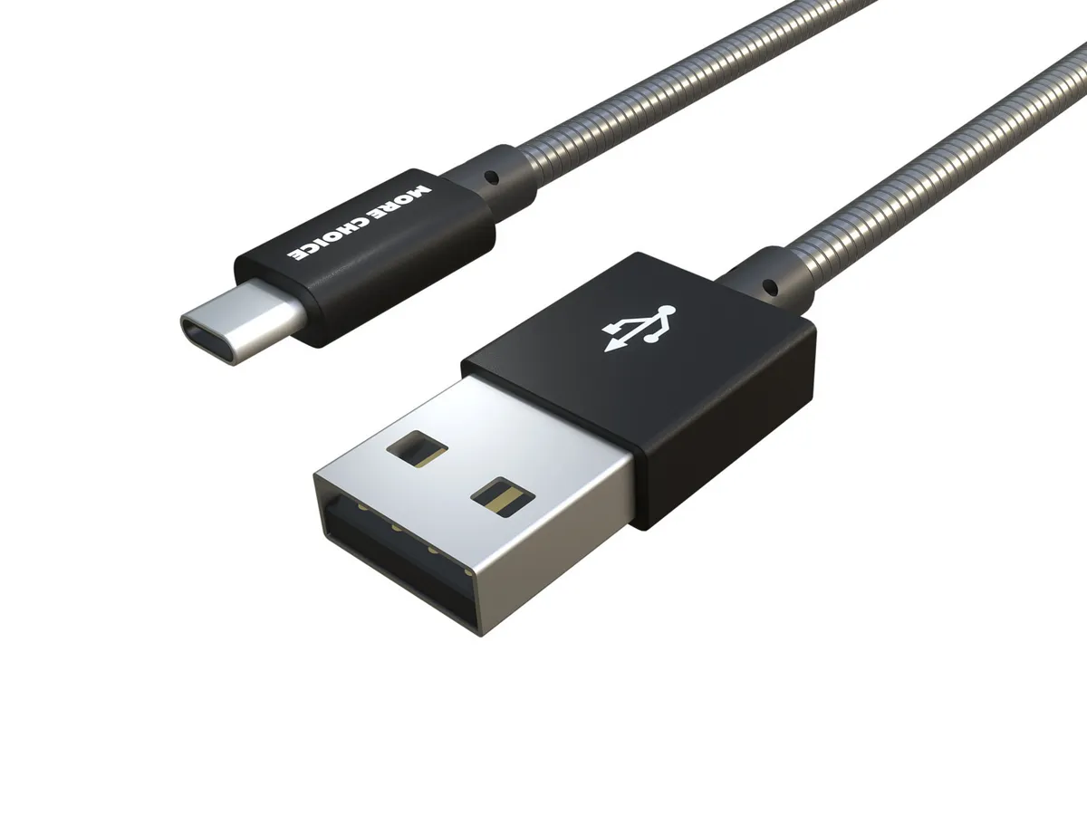 

Кабель USB-USB Type-C, 1м, черный MORE CHOICE (K31a)
