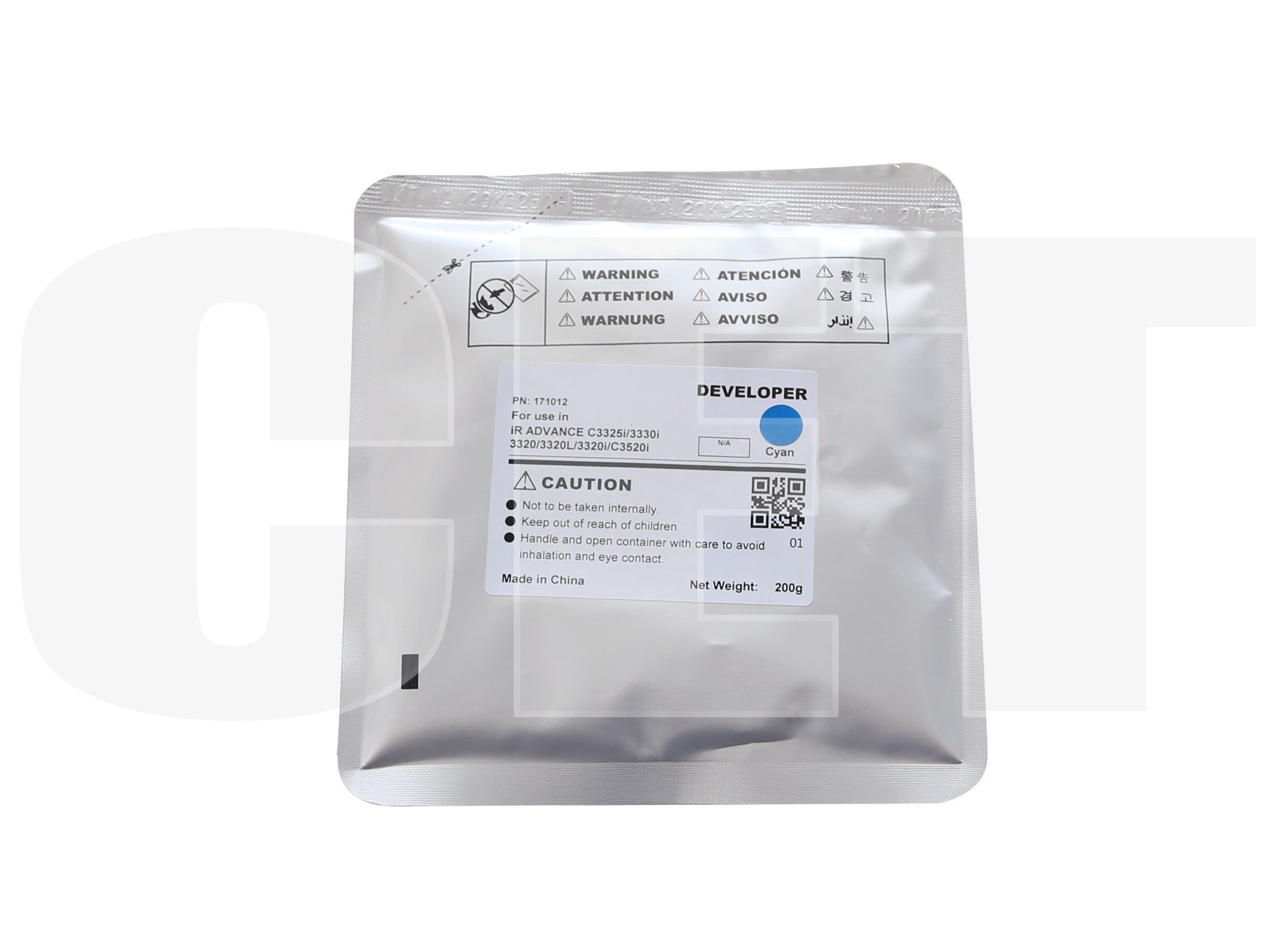 

Девелопер CET для iRC3025i, iRC3025, iRC3020, iR ADVANCE C3530i III, iR ADVANCE C3530i II, iR ADVANCE C3530i, iR ADVANCE C3525i III, iR ADVANCE C3525i II, iR ADVANCE C3525i, iR ADVANCE C3520i III, iR ADVANCE C3520i II, iR ADVANCE C3520i, iR ADVANCE C3330i