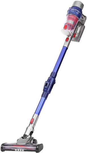 

Вертикальный/ручной пылесос BQ VC1402C 400Вт, питание от аккумулятора, синий/серый, VC1402C