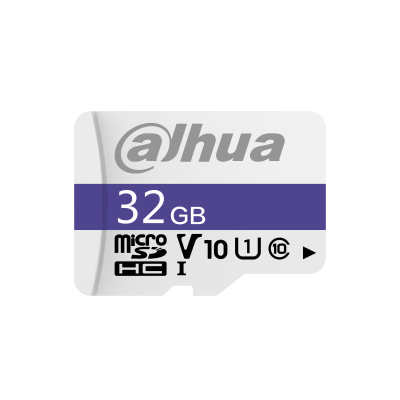 Карта памяти 32Gb microSDHC Dahua C100 Class 10 UHS-I U1 V10 (DHI-TF-C100/32GB)