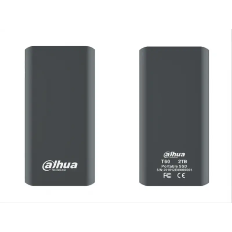 Внешний SSD Dahua 500Gb, USB 3.2 Gen 2 Type-C, черный (DHI-PSSD-T60-500G)
