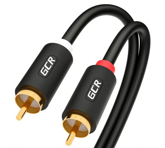 

Кабель 2xRCA(M)-2xRCA(M), экранированный, 20м, черный GCR (VIV53I114)