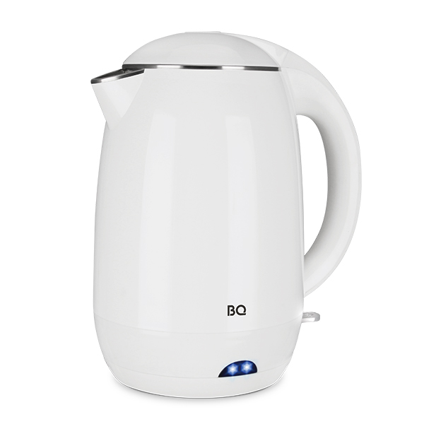 

Чайник BQ KT1702P 1.8л. 2200Вт, сталь/пластик, белый, KT1702P