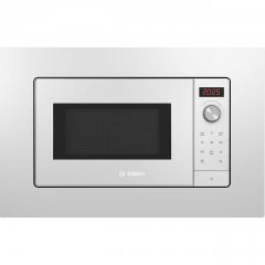

Микроволновая печь встраиваемая Bosch BFL623MV3 20 л, 800 Вт, гриль, серебристый (BFL623MV3), BFL623MV3