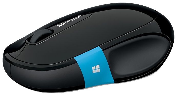 Мышь беспроводная Microsoft Sculpt Comfort, оптическая светодиодная, Bluetooth, черный (H3S-00002)