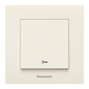 

Выключатель Panasonic Karre Plus, 1кл., скрытый монтаж, в сборе, бежевый (WKTC00182BG-RU)