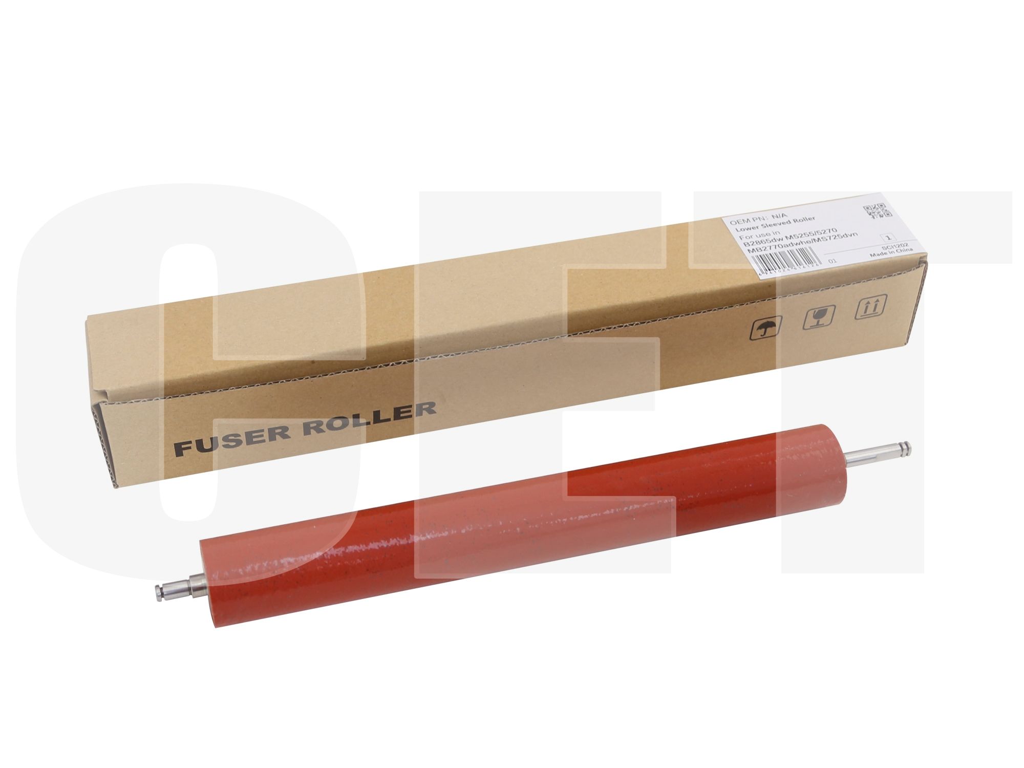 

Вал резиновый CET для Lexmark XM7370, XM7355, XM5370, XM5365, MX826adxe, MX826adtfe, MX826ade, MX822adxe, MX822adtfe, MX822ade, MX725adve, MX722adhe, MX722ade, MX721adhe, MX721ade, MS826de, MS825dn, MS823n, MS823dn, MS822de, MS821n, MS821dn, MS725dvn, MB2